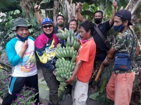 Dinas Pertanian Dan Pangan Gowes Pagi Bapak Wakil Walikota Panen Pisang Dan Sayuran