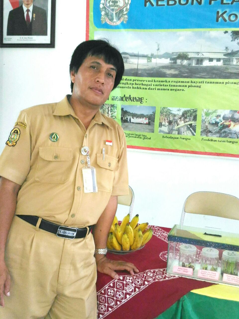 Bambang Dwi Hatmoko PH, Core Of The Core Pisang  Dari Kebun Plasma Nutfah Pisang Yogyakarta