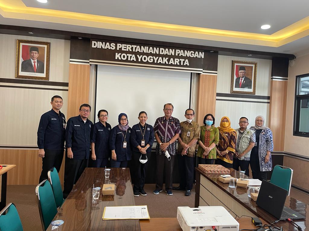 Kementerian Sekretariat Negara RI Kunjungan Kerja ke Dinpertangan Kota Yogyakarta