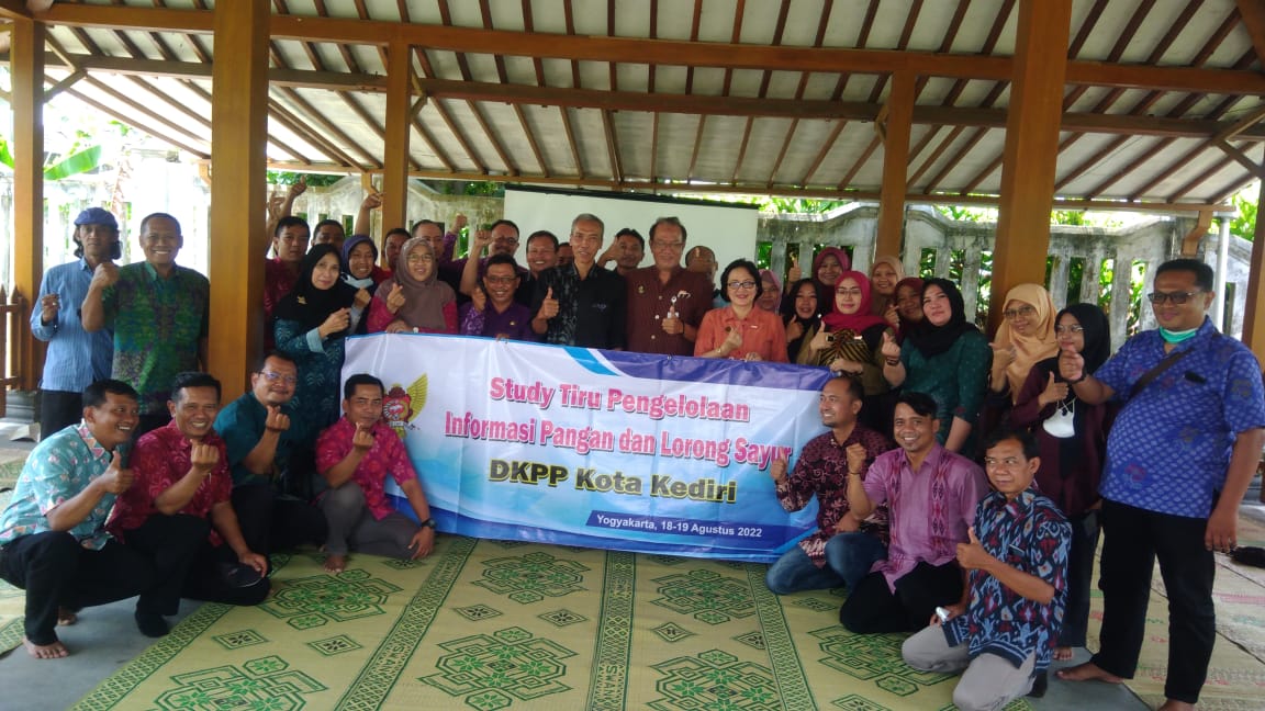 Dinas Ketahanan Pangan dan Pertanian Kota Kediri Study Tiru ke Dinpertangan Kota Yogyakarta