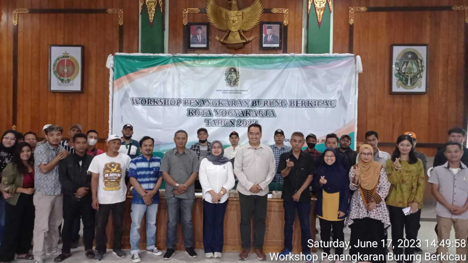 Workshop Penangkaran Burung Berkicau Kota Yogyakarta Tahun 2023