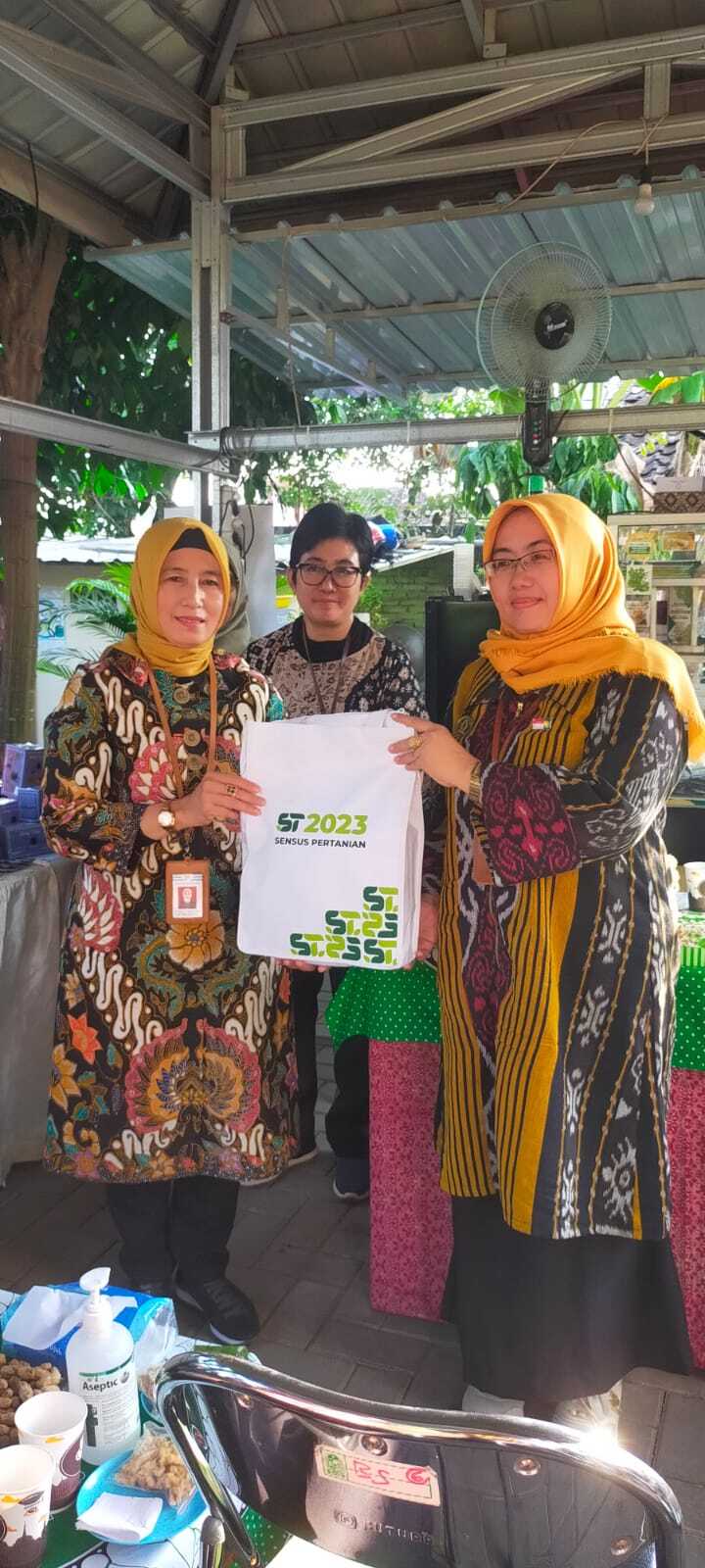 Publisitas Sensus Pertanian 2023 di  Kelompok Tani Gemah Ripah, Danurejan, Kota Yogyakarta
