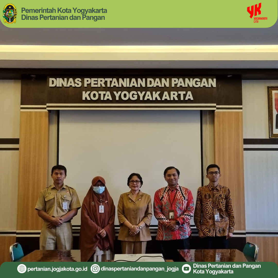 Kunjungan Ombudsman Republik Indonesia ke Dinas Pertanian dan Pangan Kota Yogyakarta