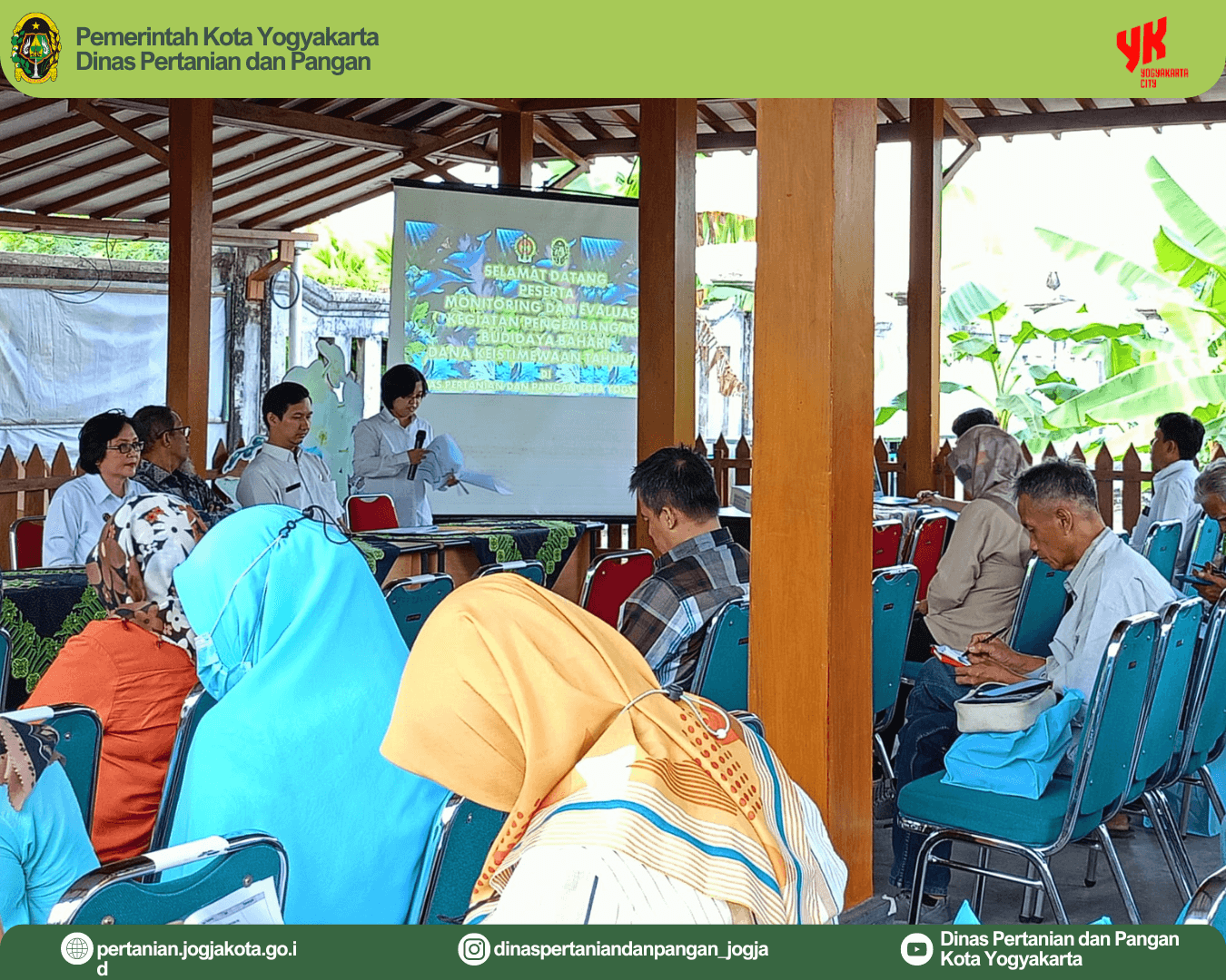 Monitoring dan Evaluasi Kegiatan Pengembangan Budidaya Bahari  Dana Keistimewaan Tahun 2024 Kota Yogyakarta