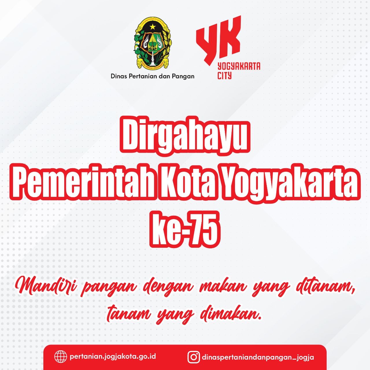 HUT Pemerintah Kota Yogyakarta ke-75